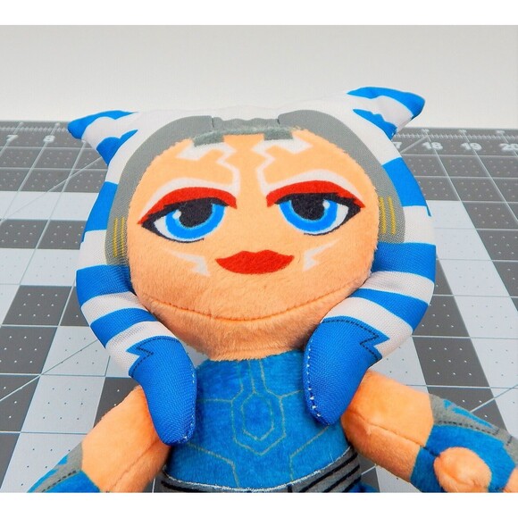 Star Wars The Mandalorian Plush Jedi Ahsoka Tano 9" Stuffed Animal Toy Mattel - Picture 7 of 8